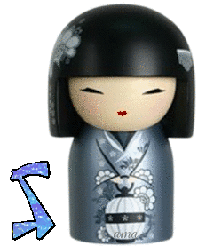 Chiaki con Kimono Grisaceo S