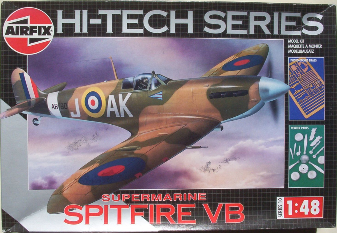 Airfix 48 Supermarine Spitfire Vb Hi-Tech