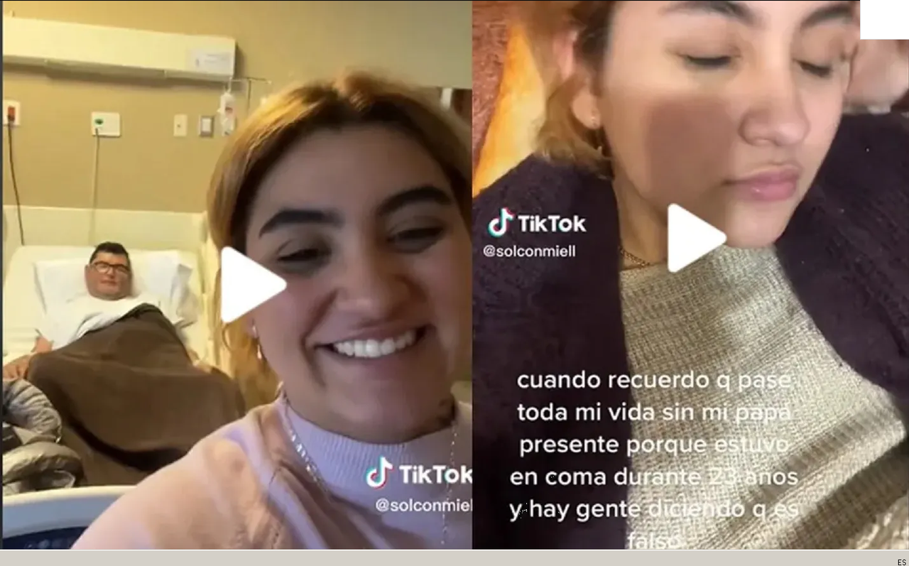 Hombre se hace viral tras despertar de un coma de 20 años, esto dijo su hija