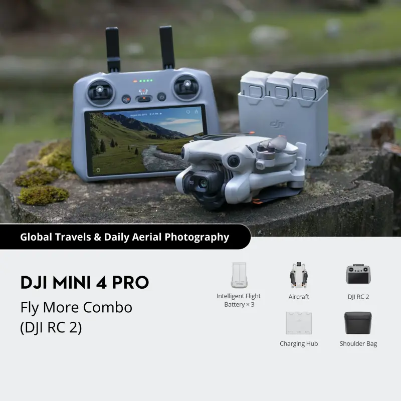 jual drone dji mini 4 pro rc2 combo harga spesifikasi murah malang surabaya bromo