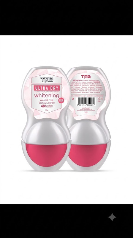 Tag Whitening Roll-on Deodorant