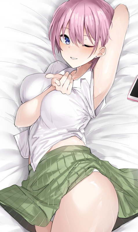 nakano-ichika-go-toubun-no-hanayome-drawn-by-shengtian-964a5eba5fce75f1e73305c9f9d35e7a-1