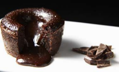 Coulant Supreme De Chocolate Negro Vegetariano