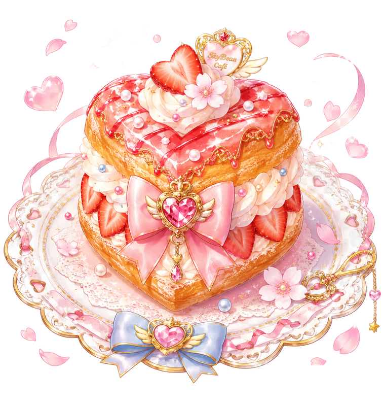 18 Sky Bean Caf magical heart dessert 5