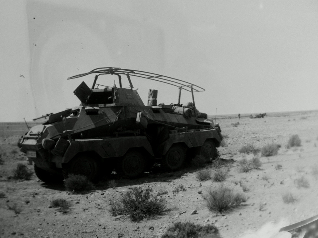 DAK Afrikakorps Panzer SdKfz Spähpanzer 8 Rad Fu
