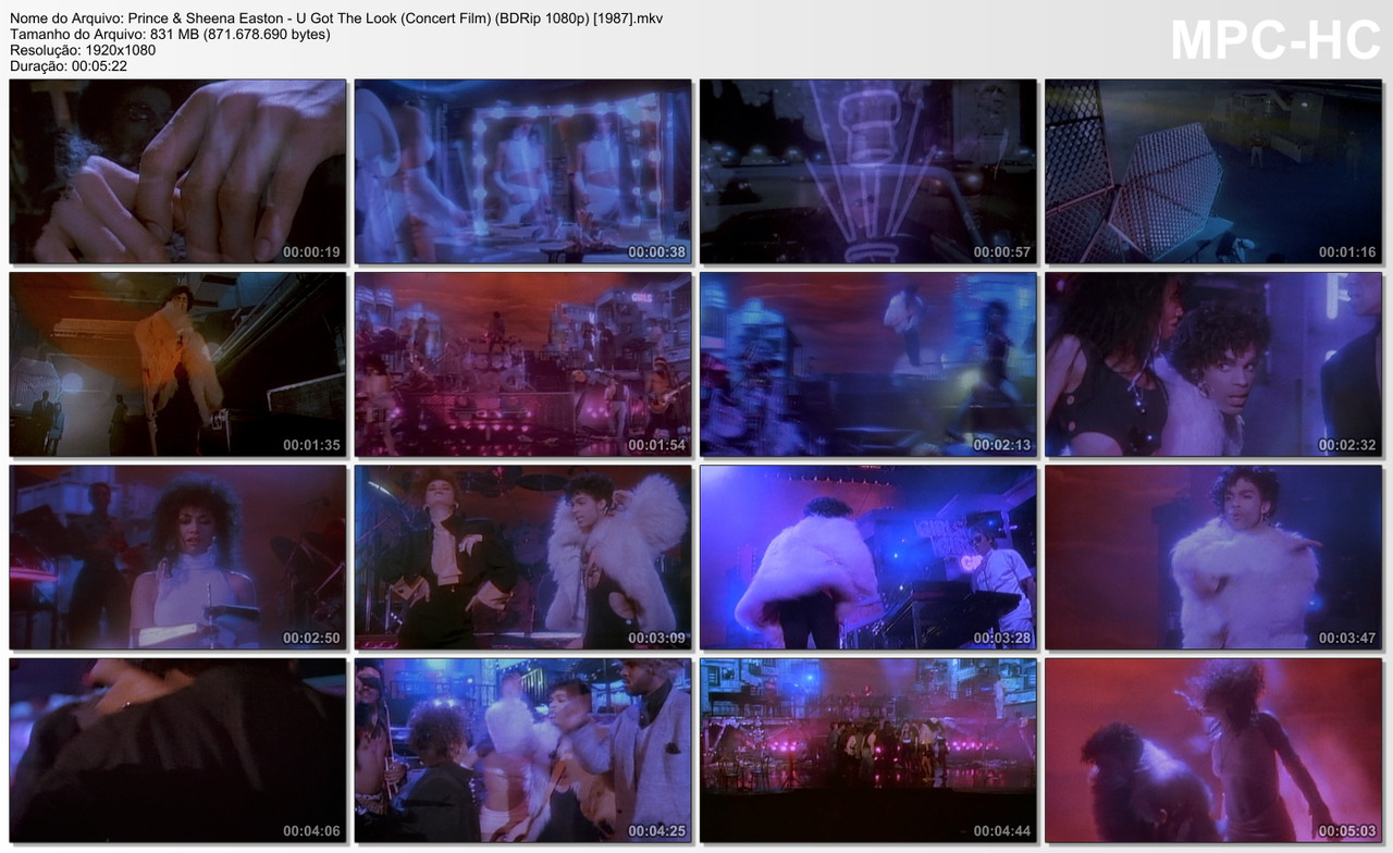 Prince & Sheena Easton - U Got The Look (Concert Film) (BDRip 1080p) [1987]