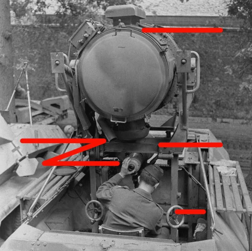 Captured Sd.Kfz. 251-20 - Schützenpanzerwagen