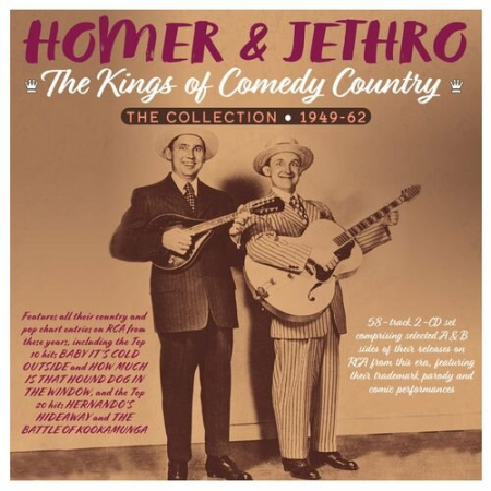6a91ee56 9718 493c 9c26 37de5379354b - Homer And Jethro - The Kings Of Comedy Country: The Collection 1949-62 (2022)
