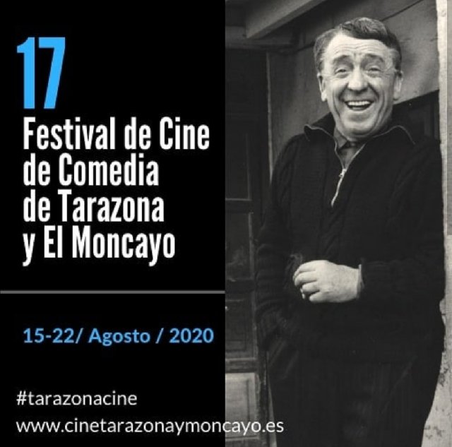 LA 17º EDICIÓN DEL FESTIVAL DE CINE DE COMEDIA DE TARAZONA Y EL MONCAYO PACO MARTÍNEZ SORIA SE CELEBRARÁ DEL 15 AL 22 DE AGOSTO 2020