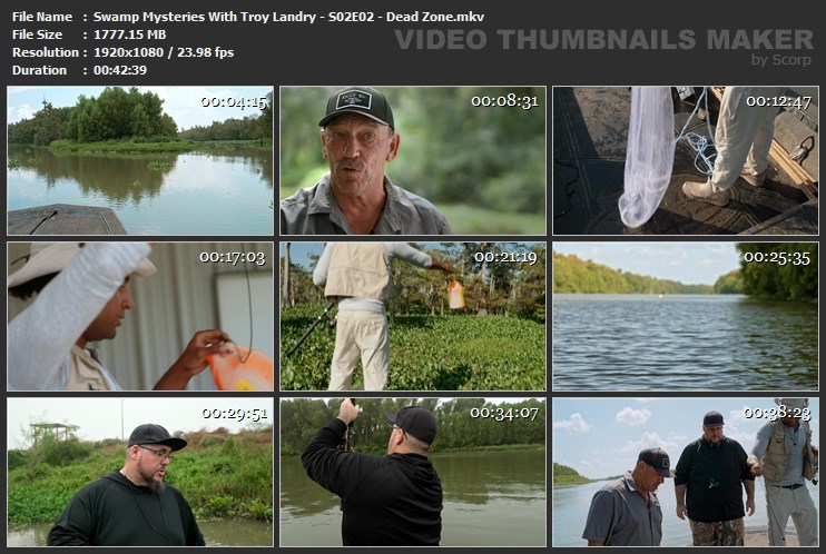 Swamp Mysteries With Troy Landry - S02E02 - Dead Zone.mkv