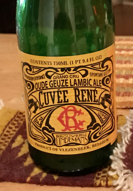 gueuze cuvee rene bottle