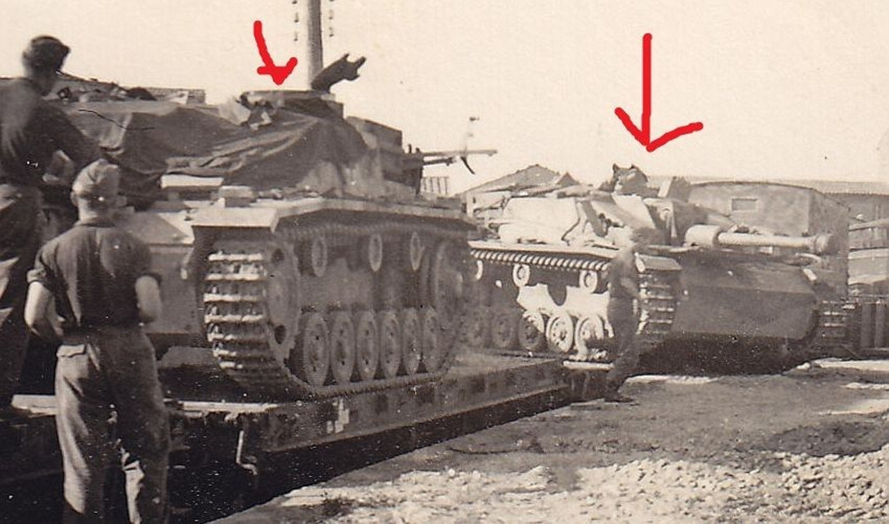 Italien 1944 STUG III Sturmgeschütz Langrohr Stu