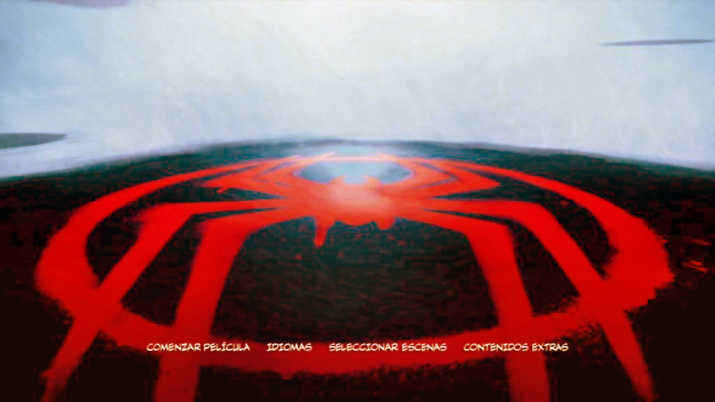 SPIDER MAN ACROSS THE SPIDER VERSE MENU - Spider-Man: Cruzando el Multiverso (Spider-Man: Across the Spider-Verse) [2023] [Aventuras] [DVD9] [PAL] [Leng. ESP/CAT/POR/ENG] [Subt. ESP/POR/ENG]