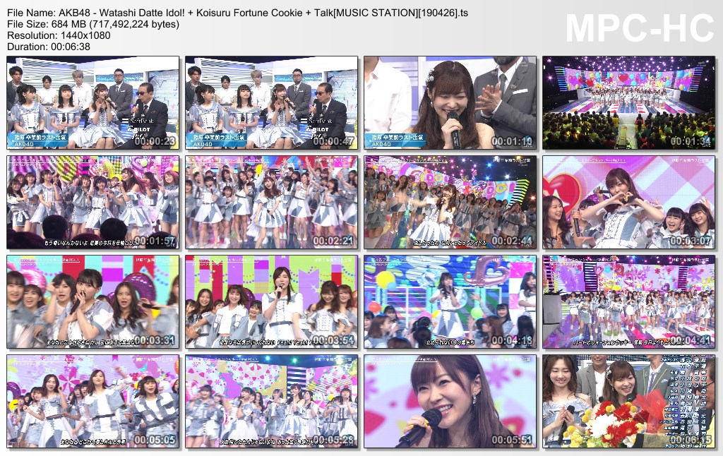 AKB48 - Watashi Datte Idol!   Koisuru Fortune Cookie   Talk[MUSI