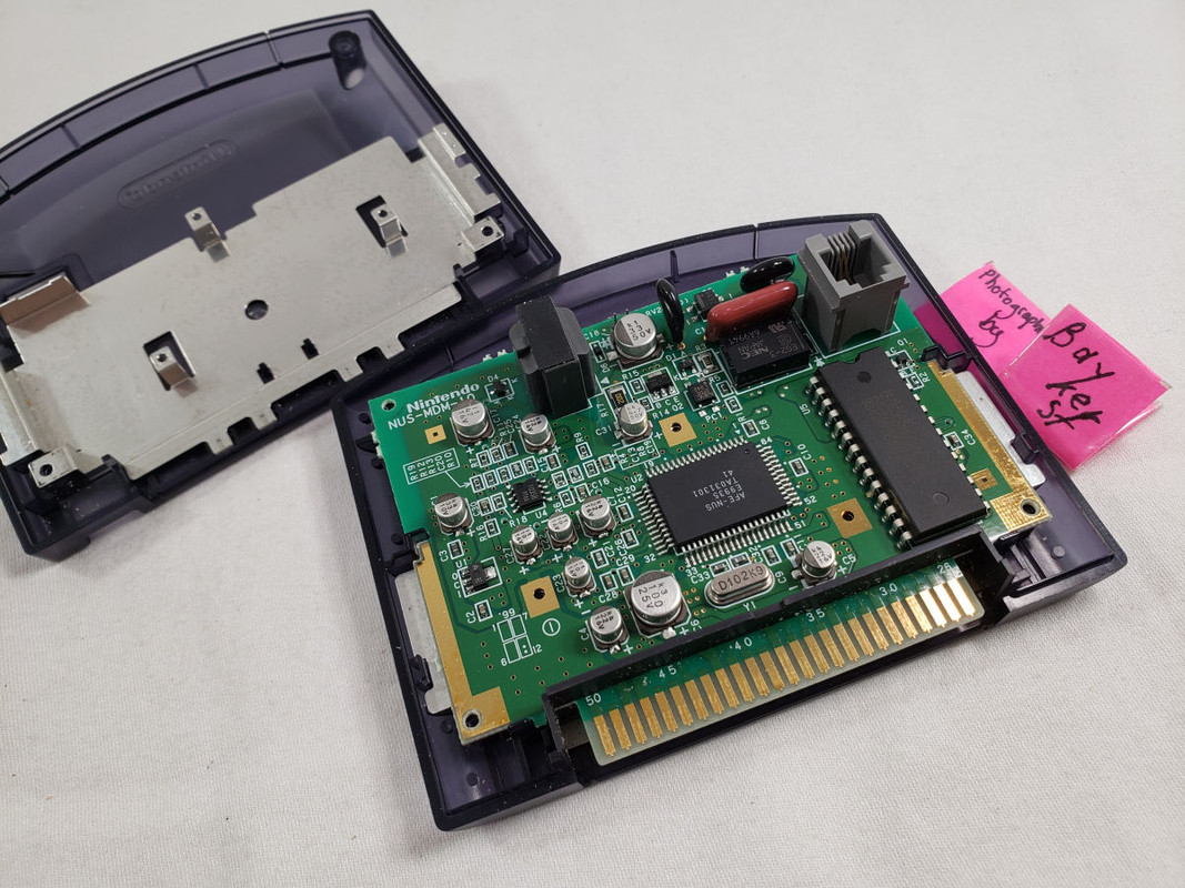 Official Nintendo 64 DD Modem NUS-029 Disk Drive N64 N64DD Official Nintendo 64 DD Modem NUS-029 Disk Drive N64 N64DD