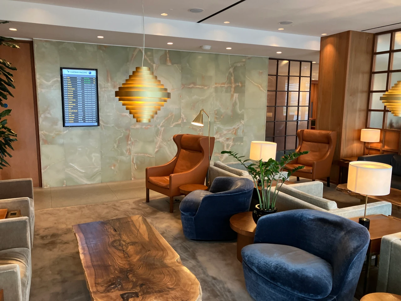 Cathay Pacific First Lounge London Heathrow