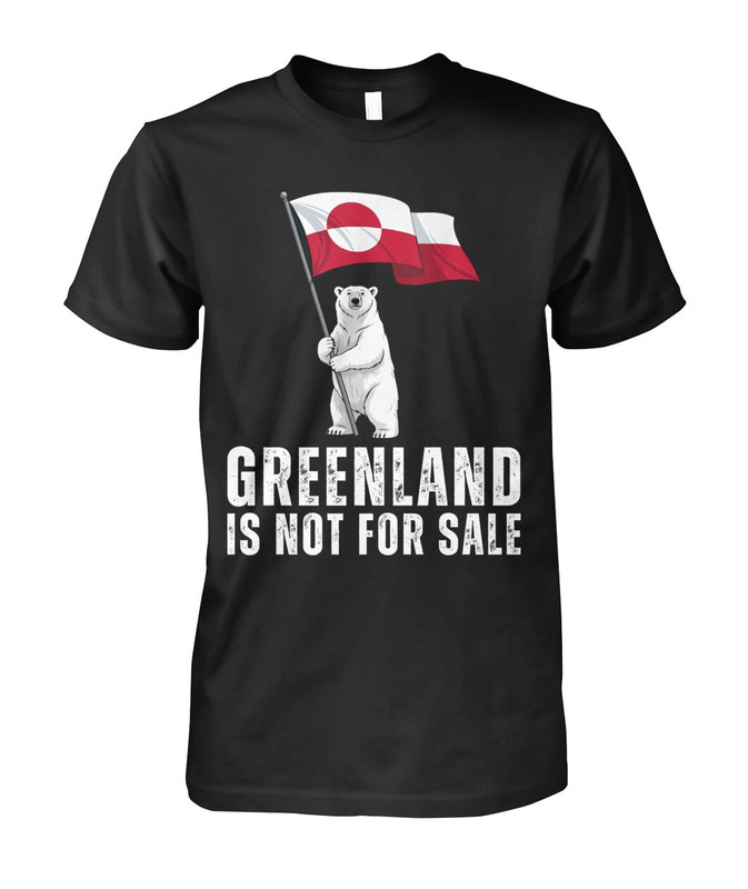 Greenland Not for Sale Greenland Flag shirt