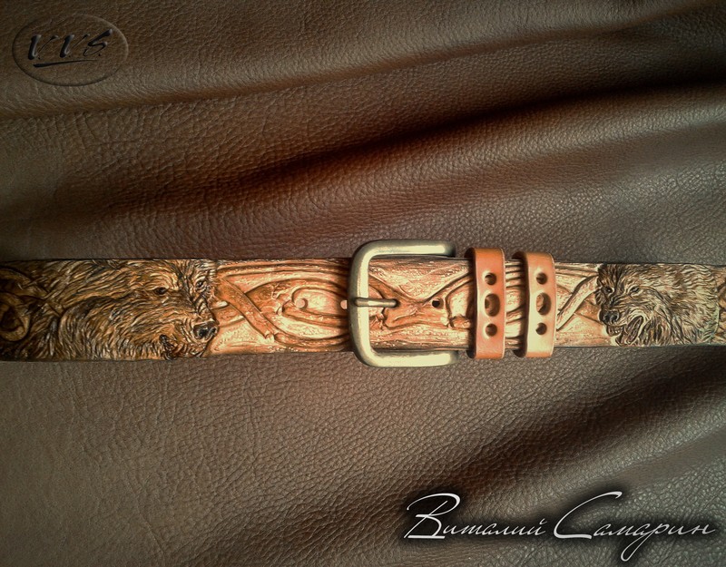 ремень волк1