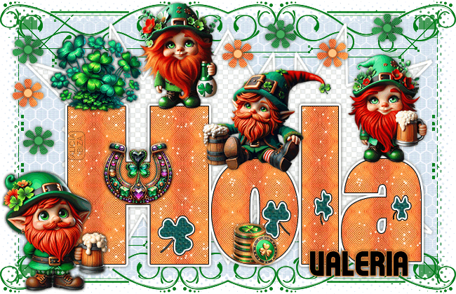 Hola Patricks Day valeria