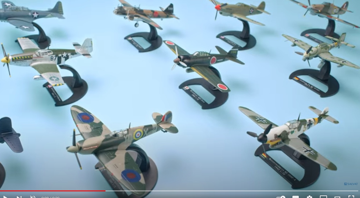 Maquetas a escala en colección Aviones de la SGM con Salvat - Foro Segunda  Guerra Mundial, image size:1241x683