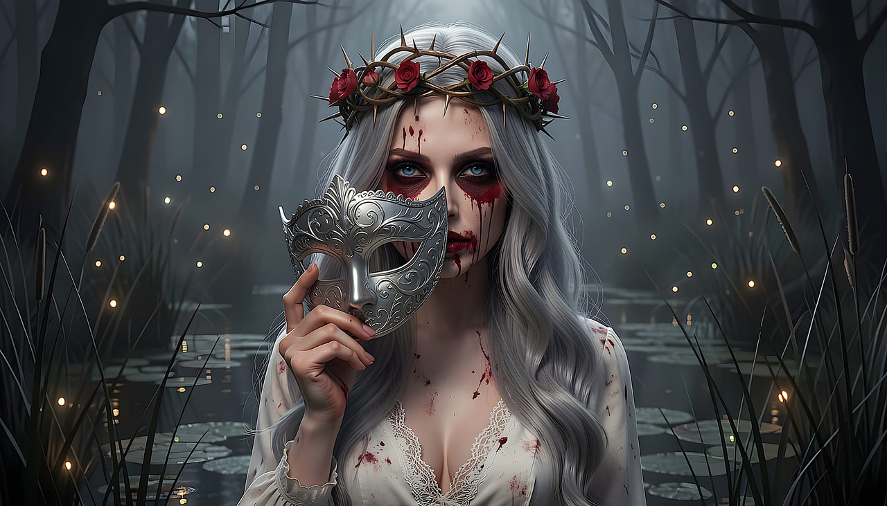 R Slipped Mask
