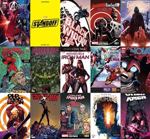 Marvel Comics - Week 172 (March 2, 2016)