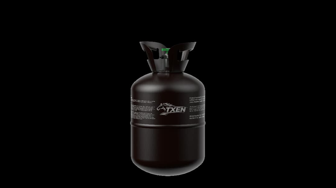 Disposable helium cylinder for parties