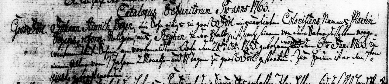 Tod Johann Heinrich Degen 6 January 1763, Jörl, Kreis Schleswig-Flensburg, Schleswig-Holstein