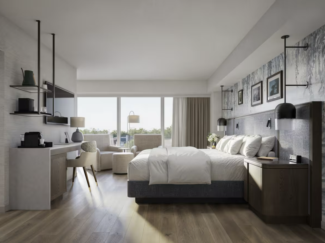 Elevation guest room