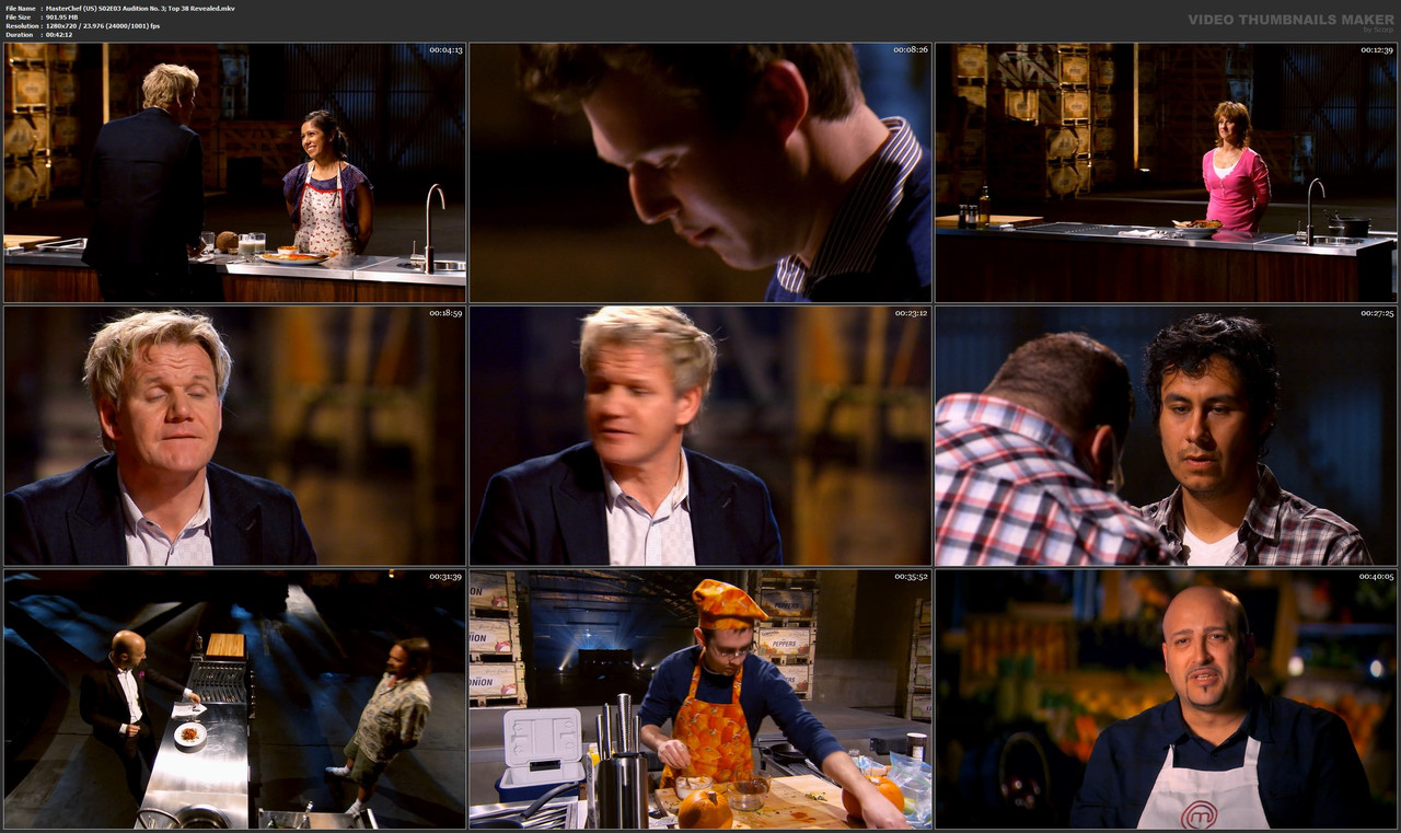 MasterChef (US) S02E03 Audition No. 3; Top 38 Revealed.mkv