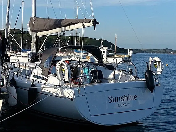 Hanse 345 SunShine sailing yacht charter Greece