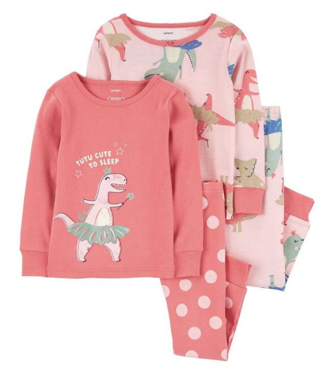Liverpool: Carter’s 2 Conjuntos de pijamas para niñas