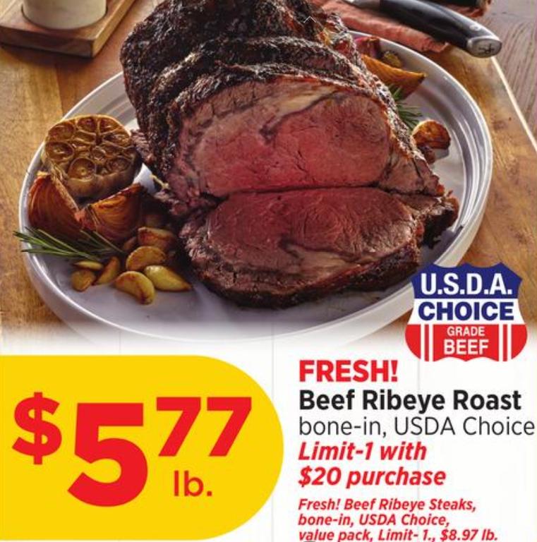 $5.77 for choice Ribeye roasts > General Discussion > AR15.COM
