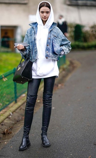 Giacca jeans, 5 idee per l'outfit autunnale Giacca jeans, 5 idee per l'outfit autunnale