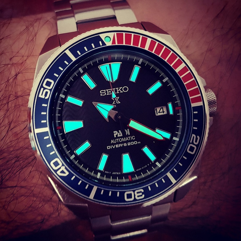 Seiko Prospex 'Samurai' PADI SRPB99 Cal. 4R35 200M  (2)