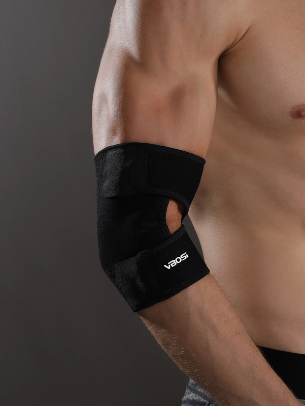 Neoprene Elbow Brace Support Wrap for Arthritis Tendonitis Pain Relief Comfortable Fit