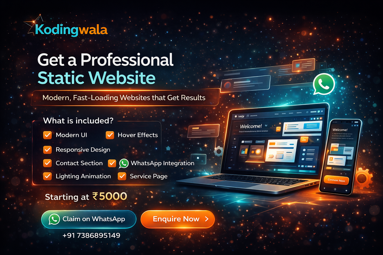 Static Website Design