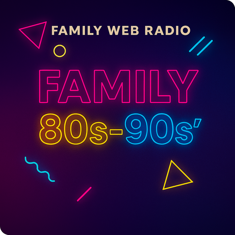 Pochette Family Web Radio 80s