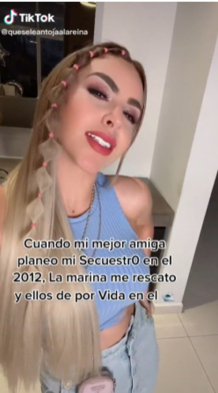 Revela en TikTok que su mejor amiga la secuestró, la Marina la rescató