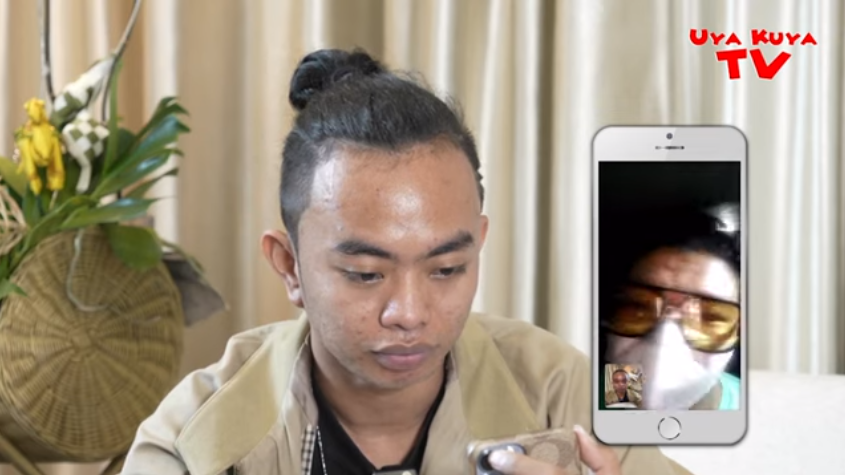Momen Zidan video call Andika Kangen Band