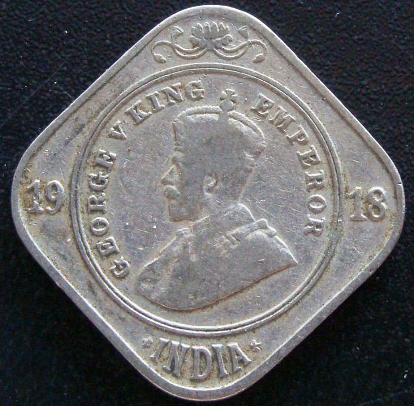 2 Annas. India (1918) IND-2-Anna-1918-anv