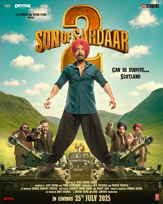 Son of Sardaar 2 (2025) Hindi HQ HDTC H264 AAC 1080p 720p 480p Download