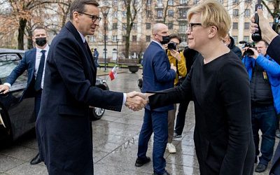 Lenkija dėkinga Lietuvai už jos vyriausybės durnumą