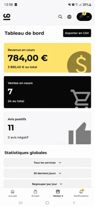 Avis client ComeUp Protocol