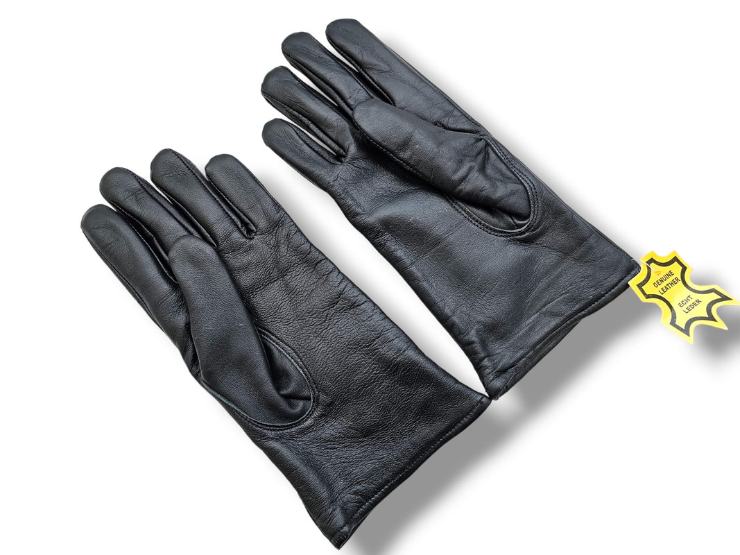 Genuine Black Leather Lined Womens Dress Gloves Dress Gloves for Women |  eBay