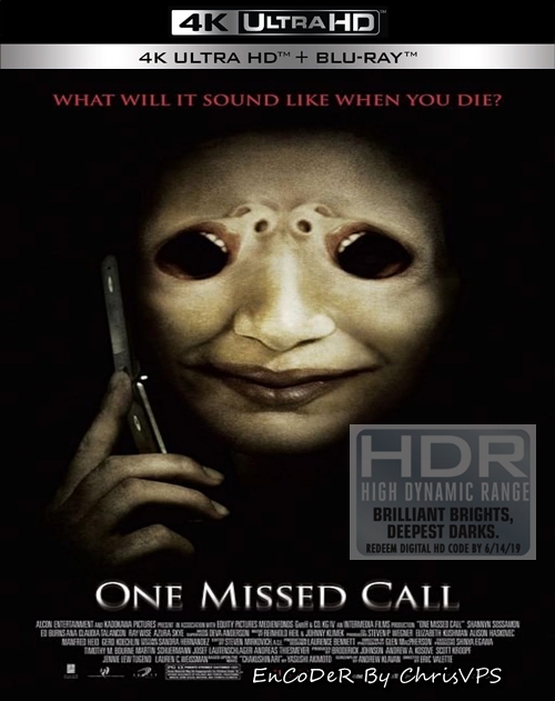 Nieodebrane połączenie / One Missed Call (2008) MULTI.HDR.2160p.BDRemux.TrueHD.AC3-ChrisVPS / LEKTOR i NAPISY