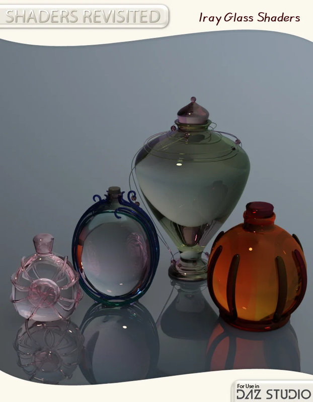 Iray Glass Shaders for DAZ Studio