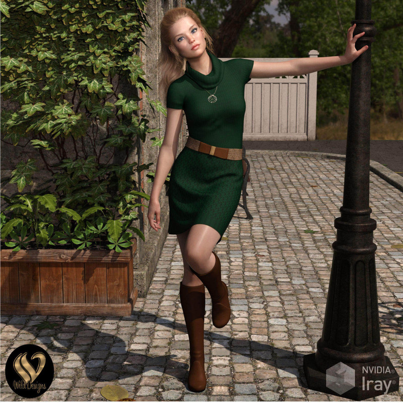 dForce Jocelyn Outfit for Genesis 8 Females