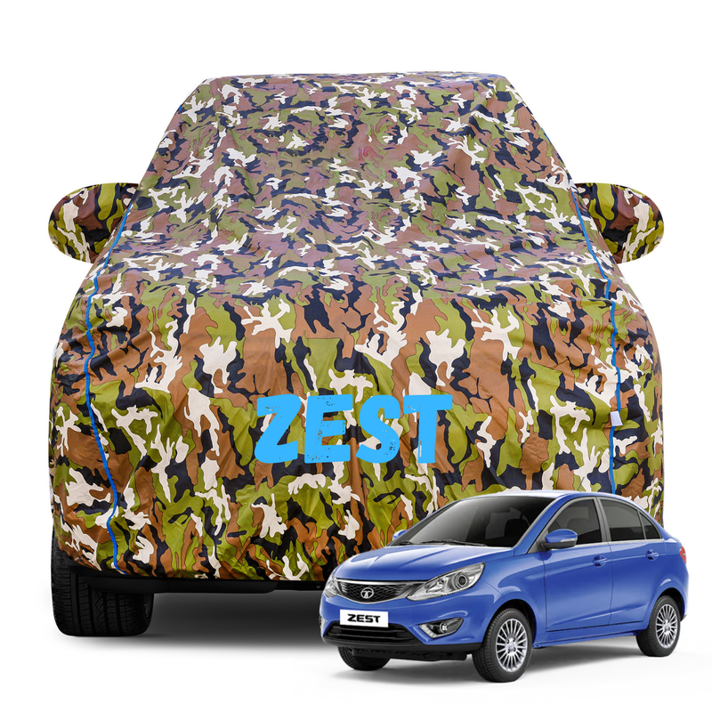 Zest Army Car Cover