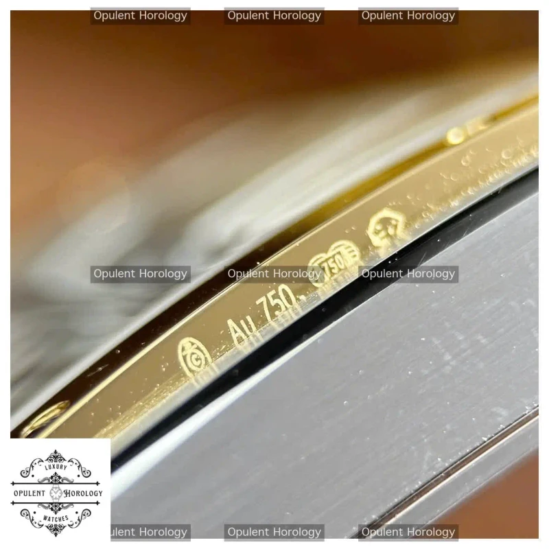 Cartier Santos Skeleton Replica Watch | 39.8mm Two-Tone Yellow Gold Bezel Metal Bracelet